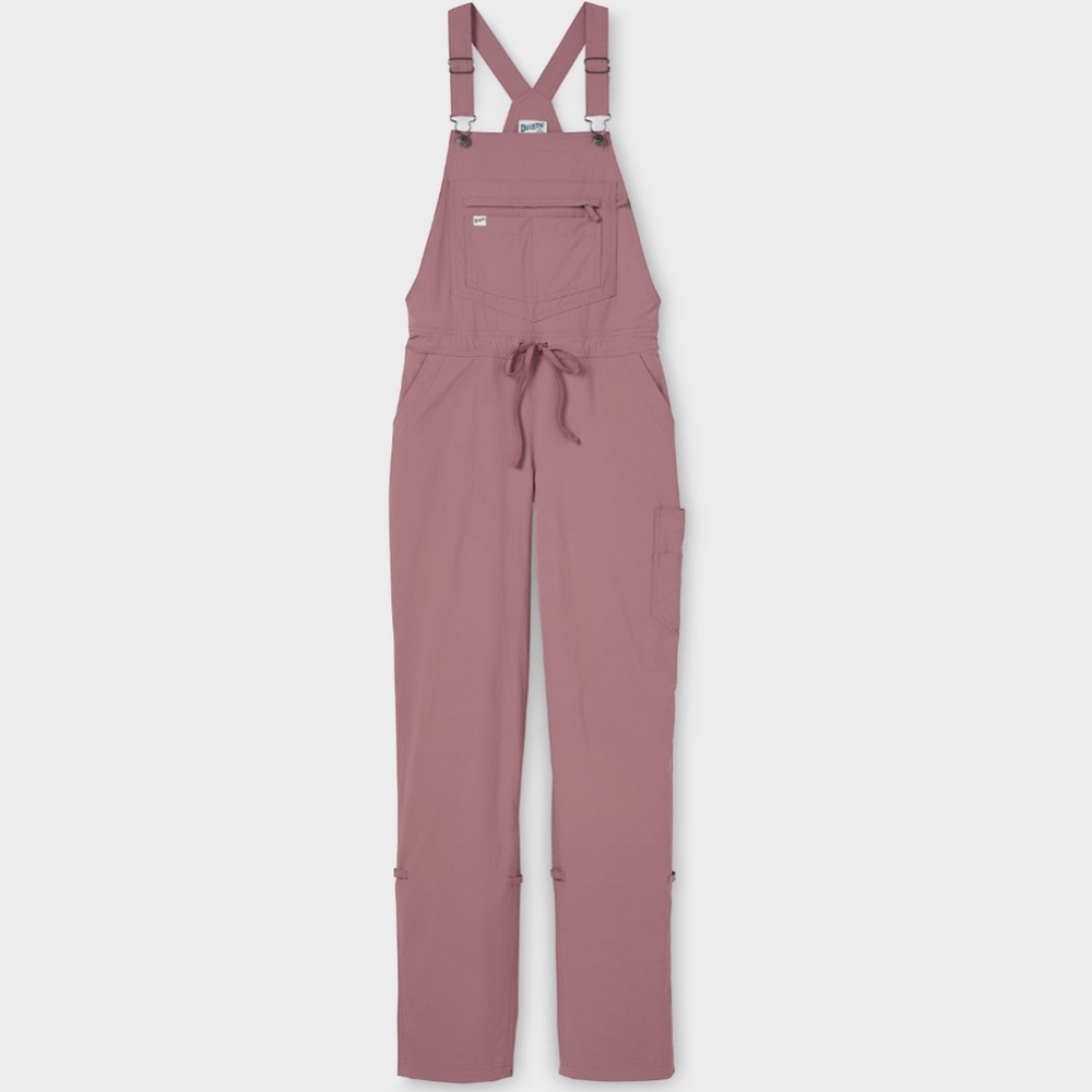 Duluth Trading Co Rose-Mauve Women's Utility Overalls